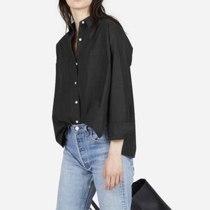 Everlane Boxy Button Down Oxford shirt